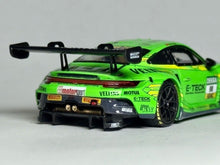 Load image into Gallery viewer, TH 1:64 Green 911 GT3 R 2024 DTM #90 Racing Sports Model Diecast Metal Car New Collection
