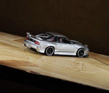 Load image into Gallery viewer, MT 1:64 Silver Silvia S13 180SX Spirit REI Sports Model Diecast Metal Car New Collection

