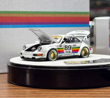 Load image into Gallery viewer, PGM 1:64 White Apple #89 RWB 964 Round Sports Open Model Diecast Metal Car New Collection
