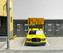 Load image into Gallery viewer, Master 1:64 Yellow 560SEL W126 VIP Low Sedan Sport Model Diecast Metal Car BN
