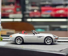Load image into Gallery viewer, MINIGT 1:64 Silver Z8 Convertible Racing Sports Model Diecast Metal Car New Collection
