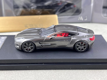 Load image into Gallery viewer, MJ 1:64 Grey One-77 V12 Coupe Super Racing Sports Model Diecast Metal Car New Collection
