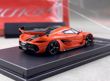 Load image into Gallery viewer, CM 1:64 Orange Jesko Racing Sports Model Diecast Metal Car BN
