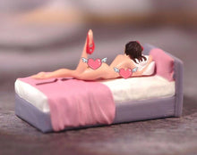 Load image into Gallery viewer, 1:64 Painted Figure Model Miniature Resin Diorama Sand Host Man Kol Anchor Toy Collection
