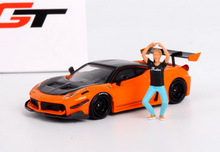 Load image into Gallery viewer, Star 1:64 458 GT LB Figure Super Racing Sports Model Diecast Metal Car New Collection
