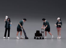 Load image into Gallery viewer, 1:64 Painted Figure Model Miniature Resin Sand Diorama Supermarket Staffs Set
