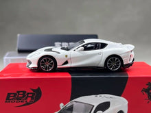Load image into Gallery viewer, BBR 1:64 White 812 Competitizone Racing Sports Model Diecast Metal Car New Collection
