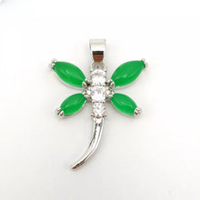 Load image into Gallery viewer, Nature Jade Draganfly Pendant Necklace Gift For Woman Jewelry charm Blessing F
