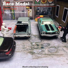 Load image into Gallery viewer, 1:64 Painted Figure Mini Model Miniature Resin Diorama Repair Polish Man Garage
