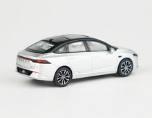 Load image into Gallery viewer, XCARTOYS 1:64 Silver Xpeng P5 EV Vehicle Sedan Model Diecast Metal Car

