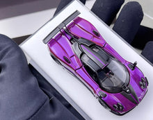 Load image into Gallery viewer, HKM 1:64 Purple Zonda 760 LH Super Racing Sports Model Diecast Metal Car New Collection
