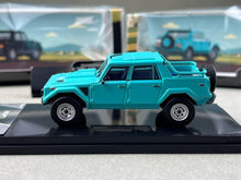 Load image into Gallery viewer, Shadow 1:64 Blue LM002 V12 LSUV Pickup Truck Model Diecast Metal Car New Collection
