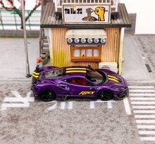 Load image into Gallery viewer, Fuelme 1:64 Purple Mansory F8XX Racing Sports Model Diecast Resin Car New

