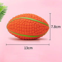 Load image into Gallery viewer, Dog Squeaky Toys Chew Rubber Pet Play Fetch Reduce Anxiety Puppy Cat Non-Toxic

