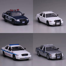 Load image into Gallery viewer, 1:64 596 Police Crown Victoria CV EN114 Sedan Model Diecast Metal Car New Collection
