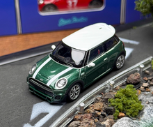 Load image into Gallery viewer, SH 1:64 Green Mini Cooper JCW F56 Sports Model Diecast Metal Car New Collection
