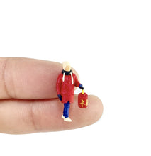 Load image into Gallery viewer, 1:64 Painted Figure Mini Model Miniature Resin Diorama Sand New Year Theme Toy
