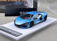 Load image into Gallery viewer, Zincit 1:64 Blue  Revuelto V12 Racing Sports Model Diecast Metal Car New Collection
