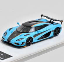Load image into Gallery viewer, XKE 1:64 Blue Purple Agera RS Super Racing Sports Model Diecast Resin Car New
