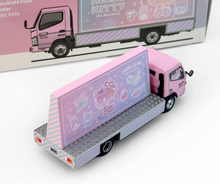 Load image into Gallery viewer, Tarmac 1:64 Pink Fuso Canter Kitty Truck Model Diecast Metal Car New Collection
