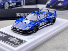 Load image into Gallery viewer, DK 1:64 Blue Inter LBWK F40 Racing Sports Model Diecast Metal Car New Collection
