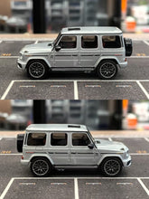 Load image into Gallery viewer, AR 1:64 2020 Silver G63 G Class SUV Sports Model Diecast Metal Car New Collection
