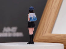 Load image into Gallery viewer, 1:64 Painted Figure Model Miniature Resin Diorama Toy Sand Uniform Pretty Girl
