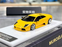 Load image into Gallery viewer, 1:64 CL Yellow Murcielago Hard Top Racing Sports Model Diecast Resin Car New Collection
