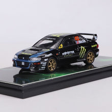 Load image into Gallery viewer, FW 1:64 Black 2004 WRC STI #43 Racing Sports Model Diecast Metal Car BN
