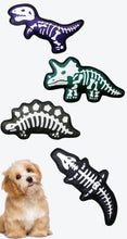 Load image into Gallery viewer, Dog Squeaky Toys Dinosaur Shaped Chew Puppy Oxford Toy Teeth Grinding Pet Gift
