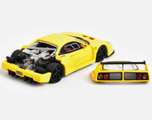 Load image into Gallery viewer, SH 1:64 Yellow F40 LM Super Racing Sports Model Diecast Metal Car New
