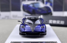 Load image into Gallery viewer, DK 1:64 Blue Huayra BC Sports Open Model Diecast Metal Car New Collection
