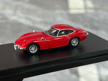 Load image into Gallery viewer, LCD 1:64 Red Toyota 2000GT Racing Sports Classic Model Toy Diecast Metal Car BN
