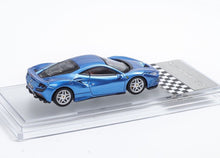 Load image into Gallery viewer, XF 1:64 Blue F8 Tributo Racing Sports Diecast Model Metal CarNew
