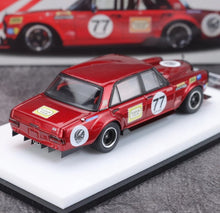 Load image into Gallery viewer, Glory 1:64 HEC Red 300SEL AMG #77 Sedan Sports Model Diecast Metal Car New Collection
