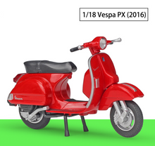 Load image into Gallery viewer, WELLY 1:18 Red 2016 PX Sports Classic Vintage Model Diecast Metal Motorcycle
