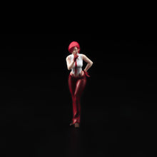 Load image into Gallery viewer, 1:24 Painted Figure Model Miniature Resin Diorama Sand Red Hair Beauty Lady

