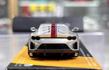 Load image into Gallery viewer, TOC 1:64 Silver Red Stripe 812C Coupe Sports Model Diecast Metal Car New Collection
