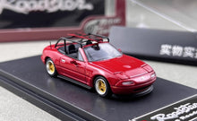 Load image into Gallery viewer, MT 1:64 Red Miata MX5 Eunos Roadster Camper Sports Model Diecast Metal Car New Collection
