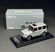 Load image into Gallery viewer, AR 1:64 2020 Silver G63 G Class SUV Sports Model Diecast Metal Car New Collection
