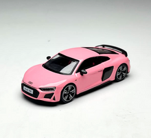 Load image into Gallery viewer, Masdi 1:64 Pink 2022 R8 V10 Coupe Sports Model Diecast Metal Car New Collection
