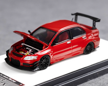 Load image into Gallery viewer, TM 1:64 JDM Lancer Evolution EVO 9 Figure Sports Model Diecast Metal Car New Collection
