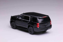 Load image into Gallery viewer, 1:64 596 Black 2015 Tahoe Police Full SUV Sports Model Diecast Metal Car New Collection
