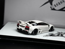 Load image into Gallery viewer, 404Error 1:64 White Murcielago LBWK Sports Model Diecast Resin Car Set New Collection
