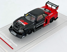 Load image into Gallery viewer, CM 1:64 Black Advan GTR ER34 LBWK Skyline Sports Model Diecast Metal Car New Collection
