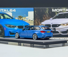 Load image into Gallery viewer, Mortal 1:64 Marina Blue F81 M3 CS Touring Sports Model Diecast Metal Car New Collection
