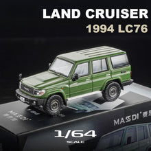 Load image into Gallery viewer, Masdi 1:64 1994 Land Cruiser LC76 ORV SUV Sports Model Diecast Metal Car New Collection
