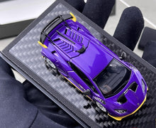 Load image into Gallery viewer, LCD 1:64 Purple Huracan STO Sports Model Diecast Metal Car New Collection
