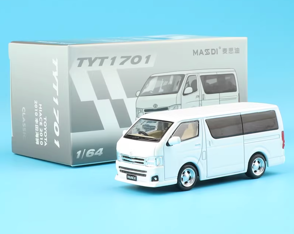 Miniature MASSDI Toyota Hiace 1/64 - Occasion - Collection Véhicules Miniatures