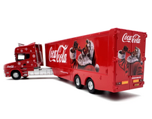 Load image into Gallery viewer, 1:76 Scania Coke Santa Christmas Delivery Truck Model Diecast Metal Car New Collection
